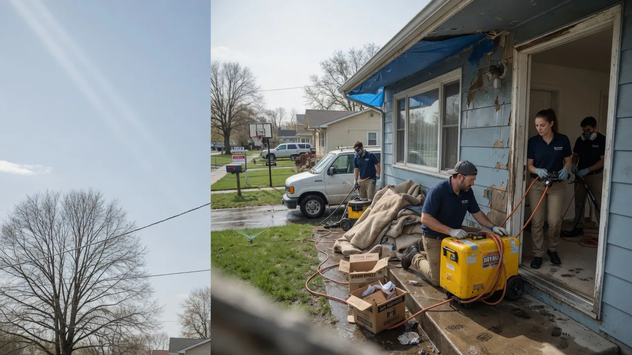 Basement Flood Cleanup in Etoile, KY near me